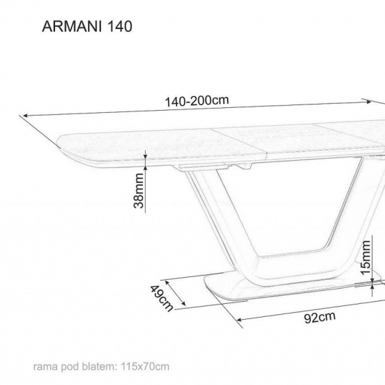 Armani White 140-3