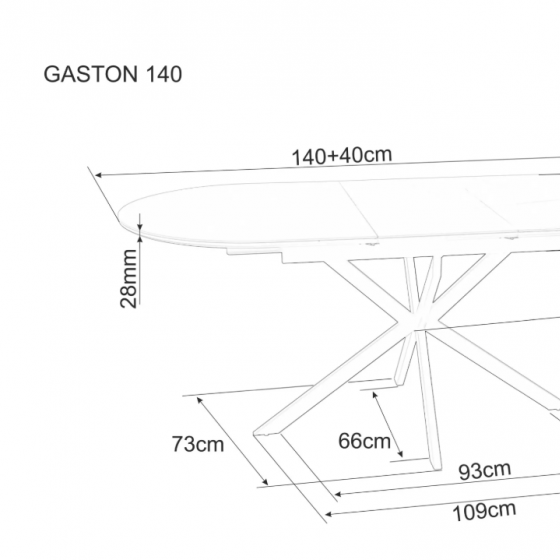 Gaston Ceramic 140-7